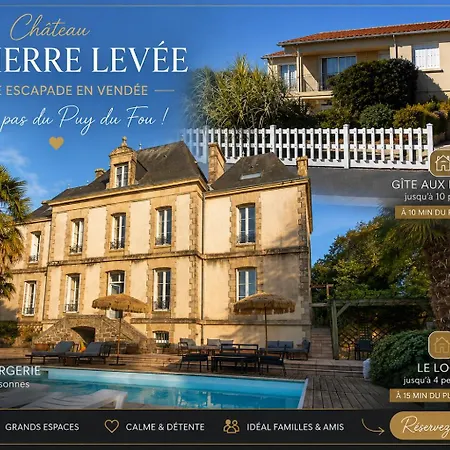 Chateau La Pierre-levee,la Conciergerie 8 Pers-15min Puydufou Lägenhet